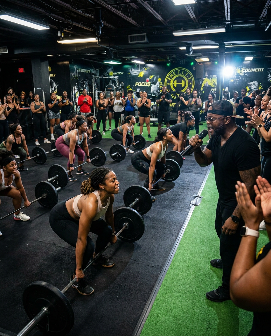 FITT PIT athletes on the floor — Night 1
