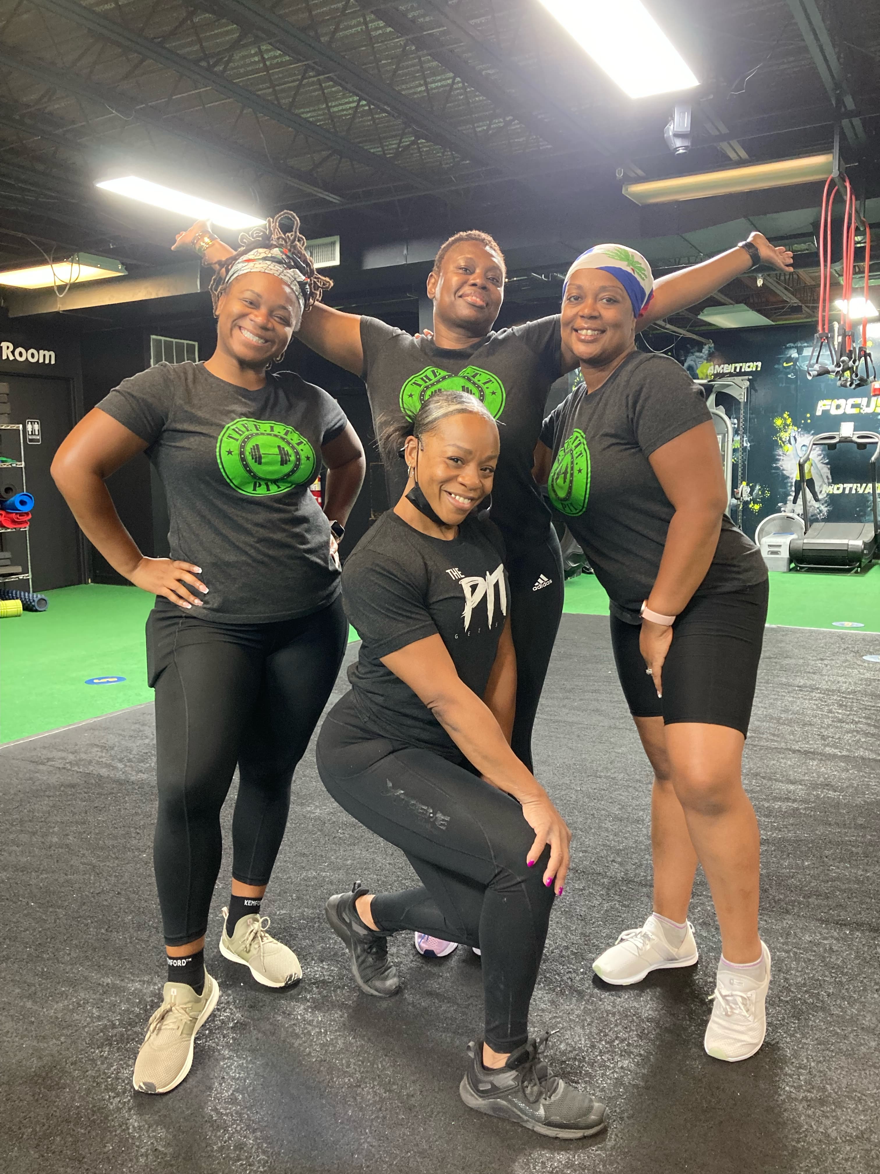 Members at THE F.I.T.T. PIT in a strength training session